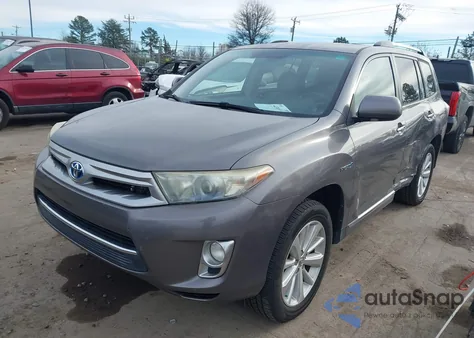 2011 Toyota Highlander Hybrid Limited V6 from USA, damaged, VIN JTEDC3EH6B2001407